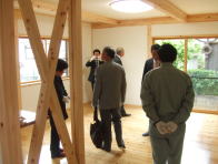 檜乃アットホームを見に来た業者さんたち